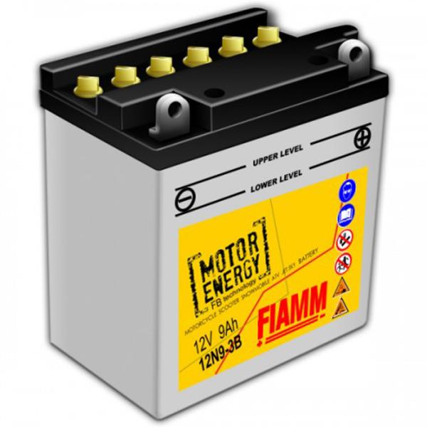 Аккумулятор для мотоцикла Fiamm 12N9-3B 9 Ач photo 1