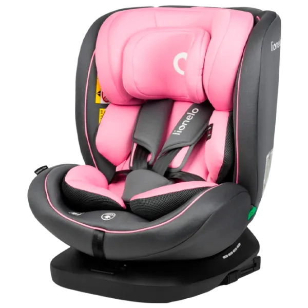 Детское автокресло Lionelo Bastiaan I-Size 0 месяцев - 12 лет/ 36 кг/ Розовый photo 1 Детское автокресло Lionelo Bastiaan I-Size 0 месяцев - 12 лет/ 36 кг/ Розовый photo 1