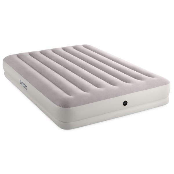 Saltea gonflabilă Intex 64179 203 x 152 x 30/ Gray photo 1