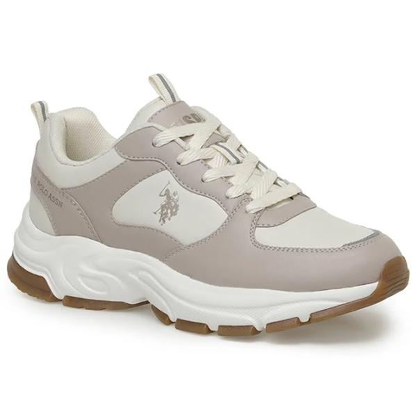 Adidași pentru femei U.S. Polo Assn. Sorley Pu 3PR Primăvară/ Beige photo 1