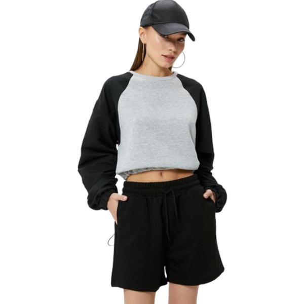 Pantaloni scurți pentru femei Koton 4SAL40005IK XL/ Black photo 1