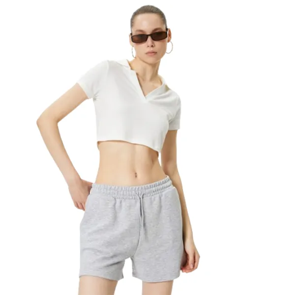 Pantaloni scurți pentru femei Koton 4SAL40005IK XS/ Dark Grey photo 1 Pantaloni scurți pentru femei Koton 4SAL40005IK XS/ Dark Grey photo 1