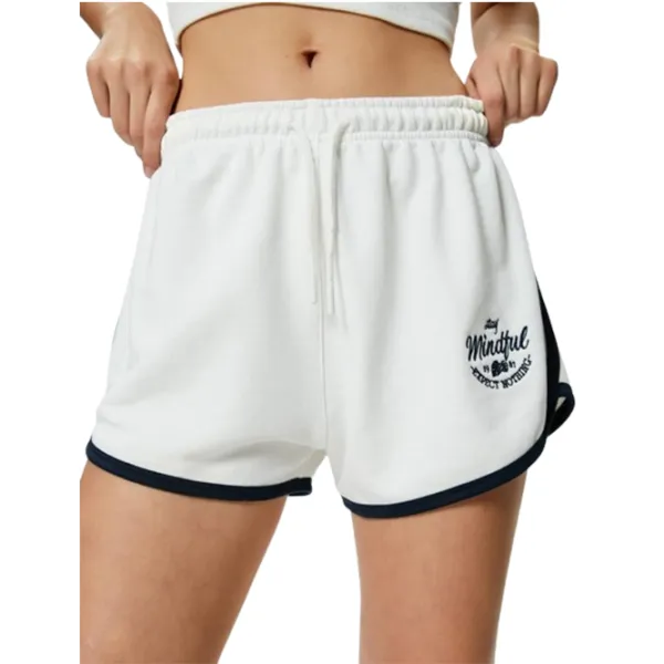 Pantaloni scurți pentru femei Koton 4SAL40003IK L/ White photo 1