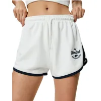 Pantaloni scurți pentru femei Koton 4SAL40003IK XL/ White