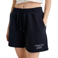 Pantaloni scurți pentru femei Koton 4SAL40008IK XL/ Navy