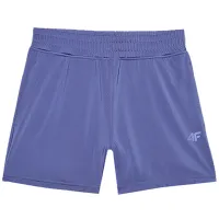 Pantaloni scurți pentru femei 4F 4FWSS24TFSHF386-31S M/ Navy Blue