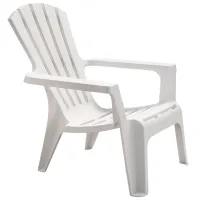 Scaun de grădină Bica Maryland Polipropilenă/ Polipropilenă/ White