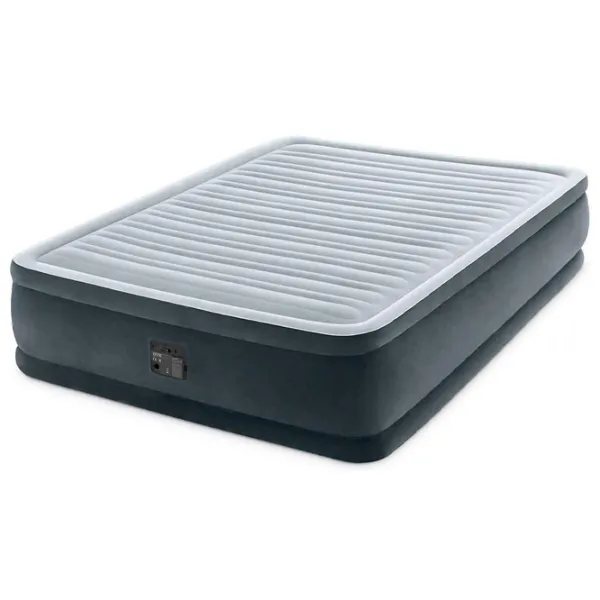 Saltea gonflabilă Intex 64414 203 x 152 x 46/ Blue photo 1