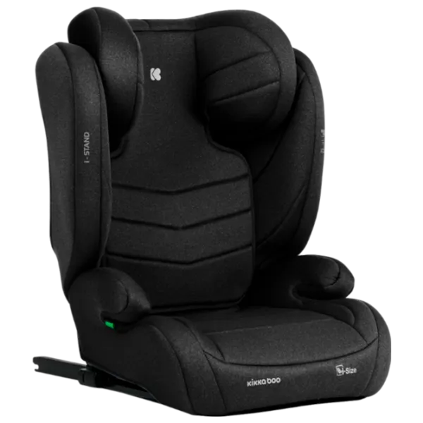 Scaun auto Kikka Boo i-Stand i-SIZE 3.5 ani - 12 ani/ 36 kg/ Black photo 1