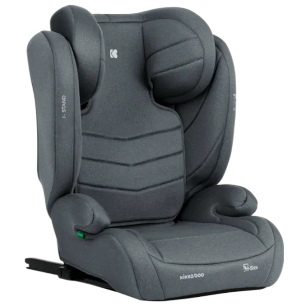 Scaun auto Kikka Boo i-Stand i-SIZE 3.5 ani - 12 ani/ 36 kg/ Gray photo 1