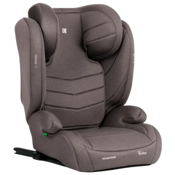 Scaun auto Kikka Boo i-Stand i-SIZE 3.5 ani - 12 ani/ 36 kg/ Brown photo 1
