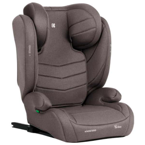 Scaun auto Kikka Boo i-Stand i-SIZE 3.5 ani - 12 ani/ 36 kg/ Brown photo 1