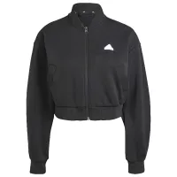 Jachetă sport pentru femei Adidas W Fi 3S Bomber L/ Black