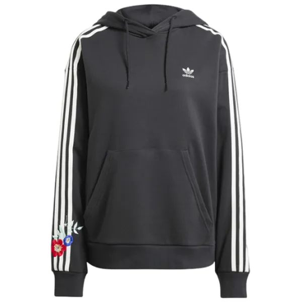 Jachetă sport pentru femei Adidas Floral Hoodie M/ White photo 1 Jachetă sport pentru femei Adidas Floral Hoodie M/ White photo 1
