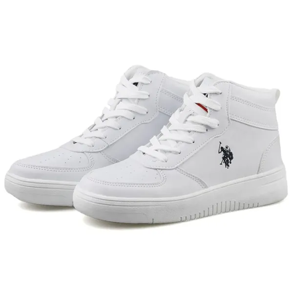 Adidași pentru femei U.S. Polo Assn. Aristo Hi Wmn 2PR Primăvară/ White photo 1
