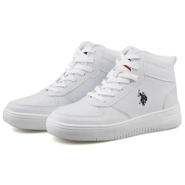Adidași pentru femei U.S. Polo Assn. Aristo Hi Wmn 2PR Primăvară/ White photo 1