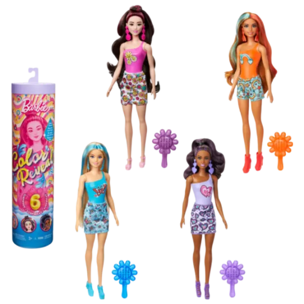 Кукла Mattel Barbie Color Reveal HRK06  модель / 3+ photo 1