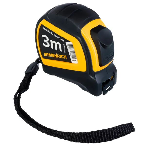 Rulete Ermenrich reel SQ30 3 m/ Black photo 1