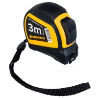 Рулетки Ermenrich reel SQ30 3 м/ Черный