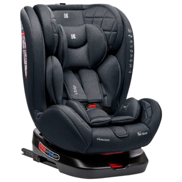 Детское автокресло Kikka Boo i-Trip i-SIZE  0 месяцев - 12 лет / 36 кг / Серый photo 1 Детское автокресло Kikka Boo i-Trip i-SIZE  0 месяцев - 12 лет / 36 кг / Серый photo 1