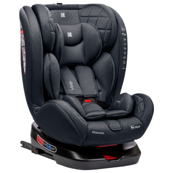 Детское автокресло Kikka Boo i-Trip i-SIZE  0 месяцев - 12 лет / 36 кг / Серый photo 1 Детское автокресло Kikka Boo i-Trip i-SIZE  0 месяцев - 12 лет / 36 кг / Серый photo 1