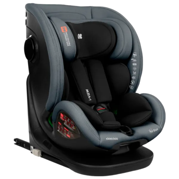 Scaun auto Kikka Boo i-View i-SIZE  0 luni - 12 ani / 36 kg / Gray photo 1