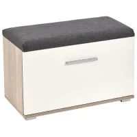 Dulap pentru încălțăminte Halmar Lima ST2 45 x 70 x 32/ Stejar sonoma/ White