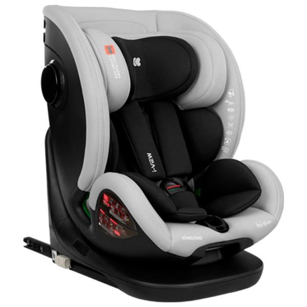Scaun auto Kikka Boo i-View i-SIZE  0 luni - 12 ani / 36 kg / Gray photo 1