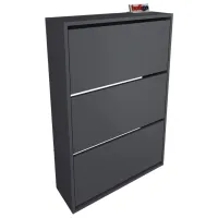 Dulap pentru încălțăminte Fabulous 3D 110 x 73.6 x 24/ Anthracite/ Anthracite