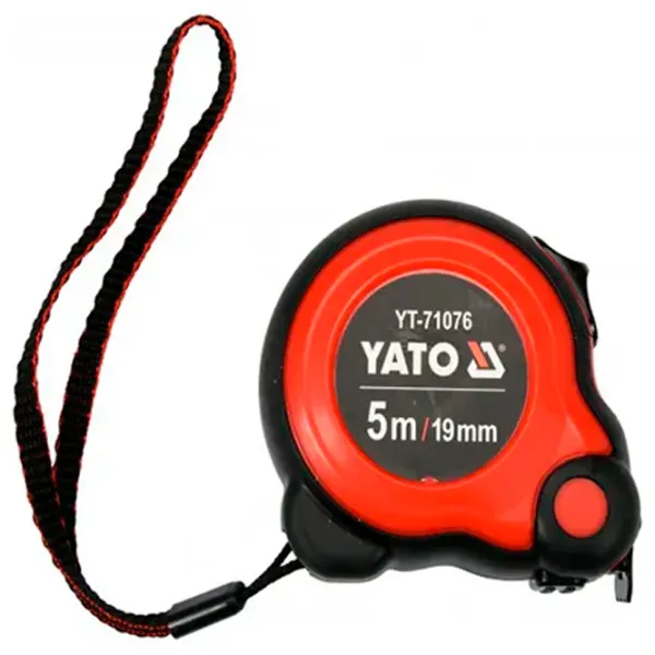 Рулетки Yato Ergonomic 5 м/ Красный photo 1