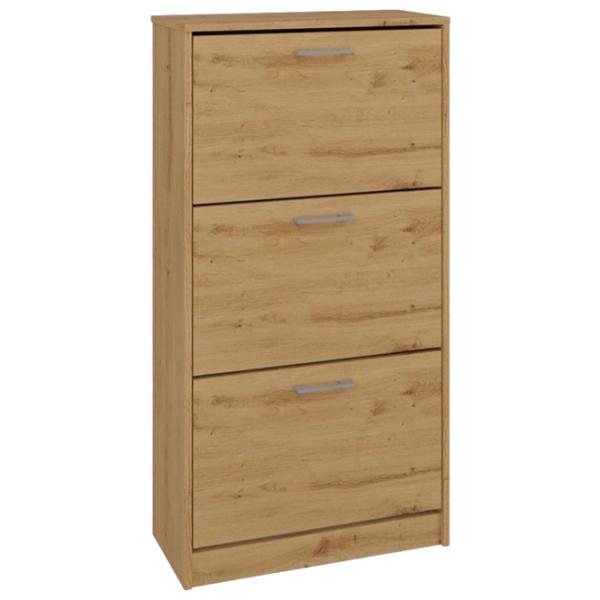 Обувной шкаф TopEshop Paula 116см x 60см x 28см/ Дуб артисан/ Кустарный дуб photo 1 Обувной шкаф TopEshop Paula 116см x 60см x 28см/ Дуб артисан/ Кустарный дуб photo 1