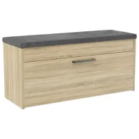 Dulap pentru încălțăminte TopEshop Parma 49 x 100 x 35/ Stejar sonoma/ Stejar sonoma