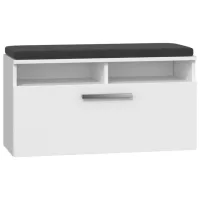 Dulap pentru încălțăminte TopEshop Riva 46 x 85 x 35/ White/ White