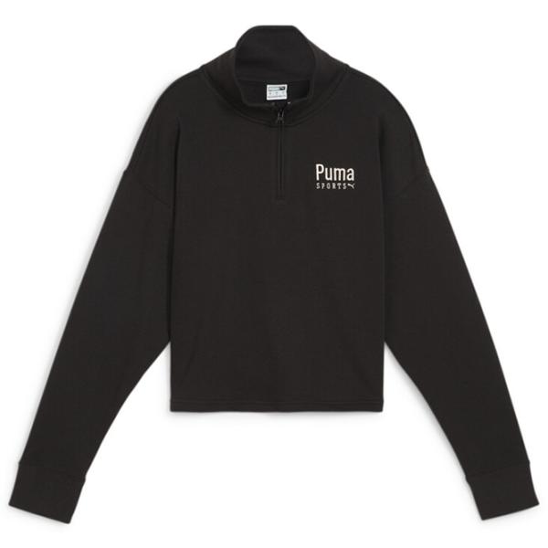 Jachetă sport pentru femei Puma Team Half Zip Crew Tr XL/ Black photo 1 Jachetă sport pentru femei Puma Team Half Zip Crew Tr XL/ Black photo 1