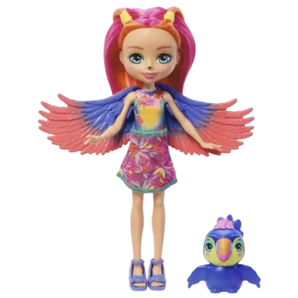 Кукла Enchantimals Sunshine Beach Trippi Tucan HRX83  модель / 3+ photo 1