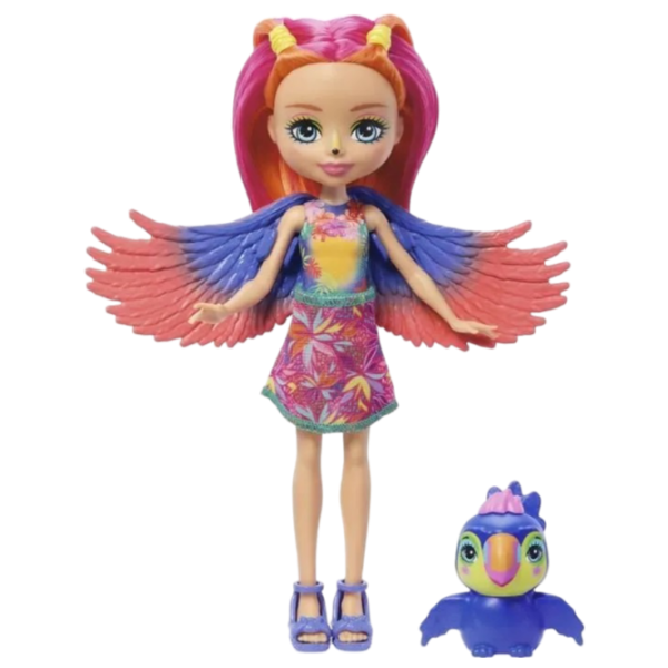 Кукла Enchantimals Sunshine Beach Trippi Tucan HRX83  модель / 3+ photo 1