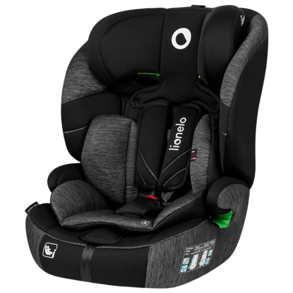 Детское автокресло Lionelo Levi One I-Size  1 год - 12 лет / 36 кг / Черный photo 1