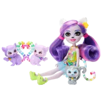 Кукла Enchantimals Sunshine Beach Lorinda Lemur Family HRX86 модель / 3+