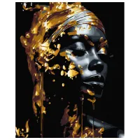 Картина по номерам BrushMe Королева сумерек BSB0004FC 50 x 40 см/ Вертикальная