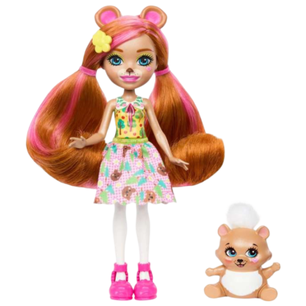 Кукла Enchantimals Biloxi Bear HTP81  Животные / 4+ photo 1