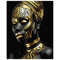 Картина по номерам BrushMe Сияющая величественность BSB0002FC 50 x 40 см/ Вертикальная