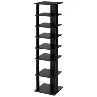 Etajeră pentru încălțăminte Costway JZ10140DK 110 x 28.5 x 27/ Black/ Black
