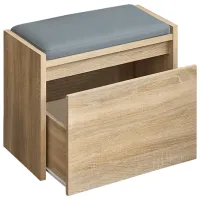 Dulap pentru încălțăminte Mobhaus Bergi 44.8 x 60 x 30/ Stejar sonoma/ Stejar sonoma