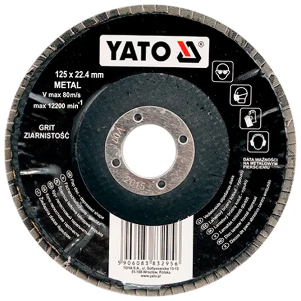 Диск лепестковый Yato YT83275  photo 1