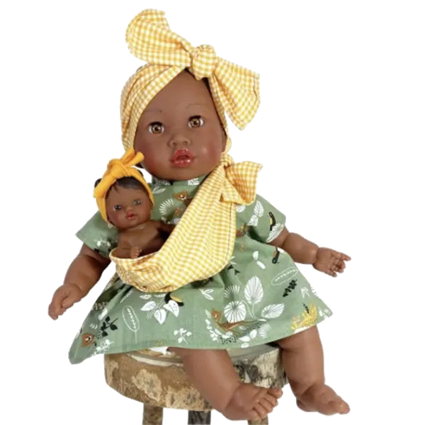 Кукла Nines Alika Con Bebe 1302  пупсик / 3+ photo 1