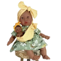 Кукла Nines Alika Con Bebe 1302  пупсик / 3+