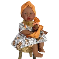 Кукла Nines Alika Con Bebe 1332  пупсик / 3+