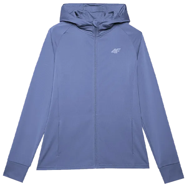 Jachetă sport pentru femei 4F 4FWSS24TFSWF270-31S S/ Navy Blue photo 1 Jachetă sport pentru femei 4F 4FWSS24TFSWF270-31S S/ Navy Blue photo 1