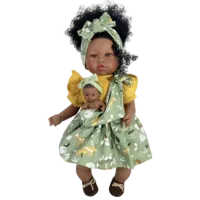 Кукла Nines Maria Con Bebe Curly Hair 2332 малыш / 3+