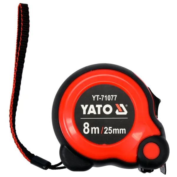 Рулетка Yato Ergonomic 8 м/ Красный photo 1